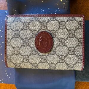 Gucci Passport Holder Wallet -Never Used